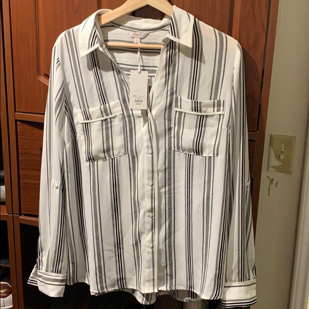 Candies Long Sleeve Blouse